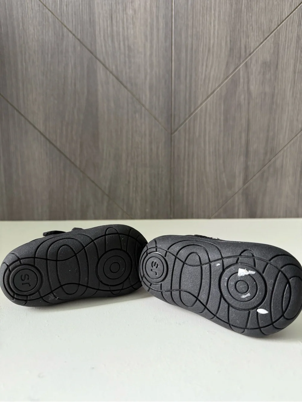 Stride Rite Baby Girl Black Patent Mary Jane Shoes